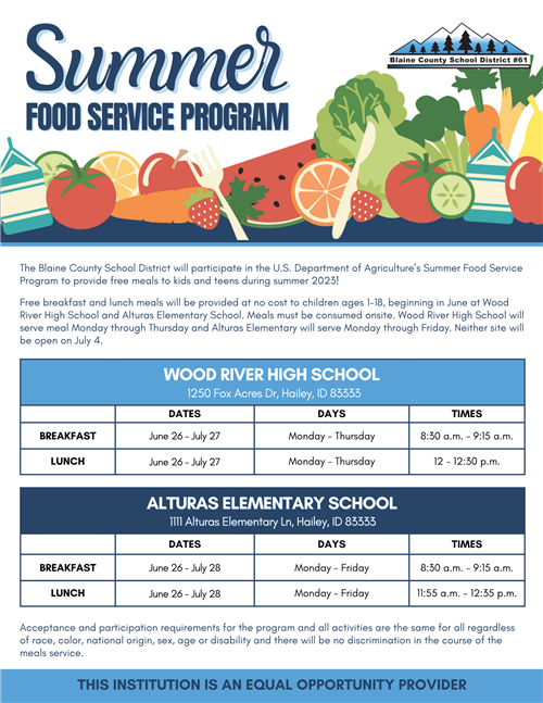 summer food service